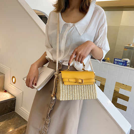 Sacs à main Fashion Box en rotin pour femmes