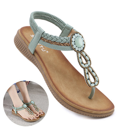 chaussures de plage tissées